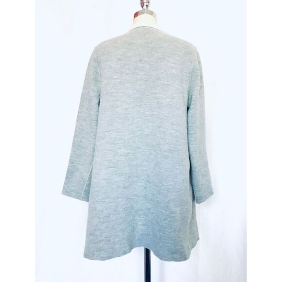 EILEEN FISHER Women’s Medium Boiled Wool Jacket - Picture 3 of 6